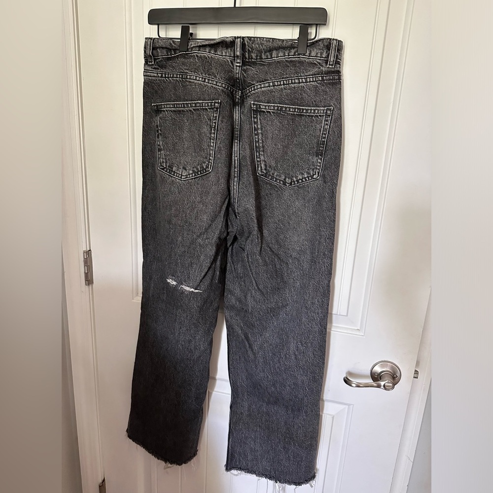Zara wide leg distressed jeans - Picture 4 of 4